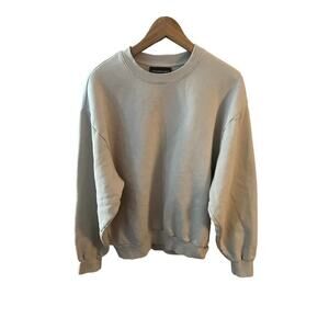 Aritzia Tna Super Fleece Oversized Sweatshirt discontinued style beige size 2